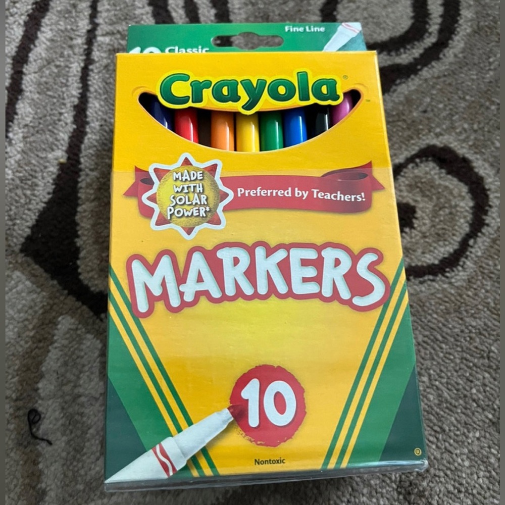 Crayola Classic Fine Line 10 Markers
